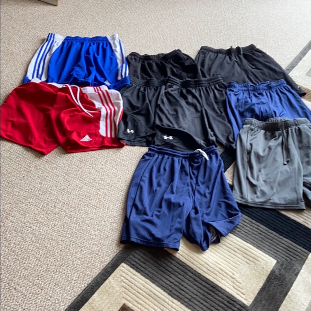 9 boys gym shorts